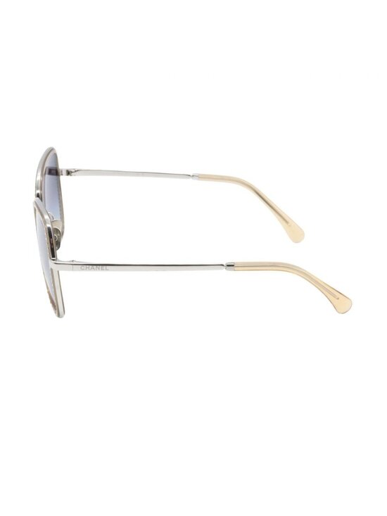 Chanel Sunglasses 475 S6 Silver Brown Eyewear